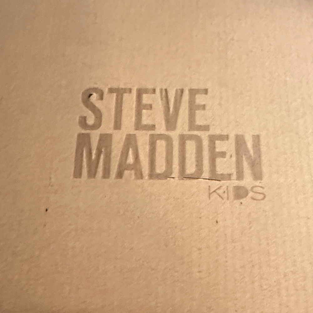 Steve Madden Kids Black Footwear